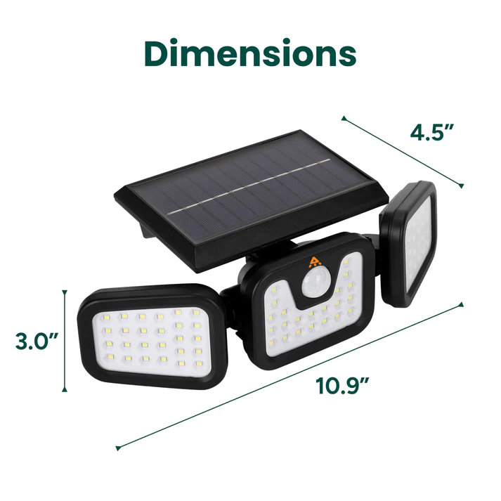 Lumena™ LED Solar Motion Sensor Light
