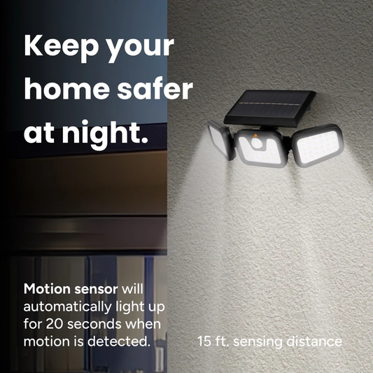 Lumena™ LED Solar Motion Sensor Light