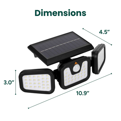 Lumena™ LED Solar Motion Sensor Light